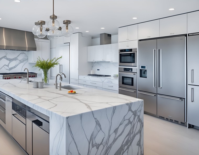 Bright renovated interior
